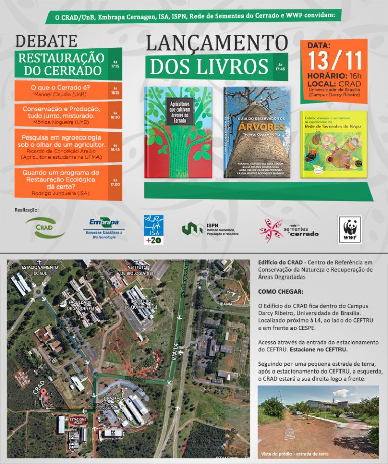 Ispn Lança Livro Agricultores Que Cultivam Árvores No Cerrado Cerratinga 8714